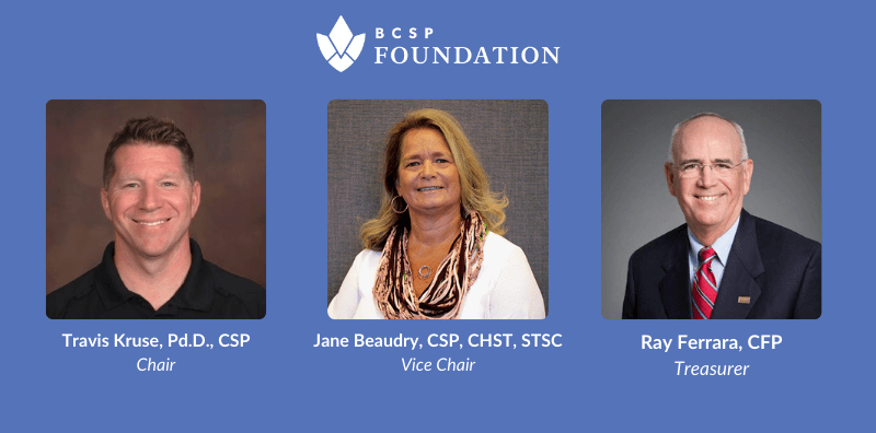 The BCSP Foundation Announces Leadership Changes for 2024